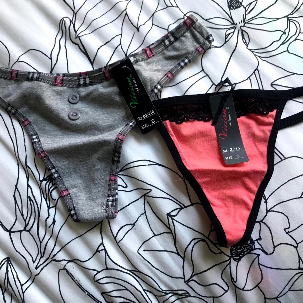2 Brand New thong underwear